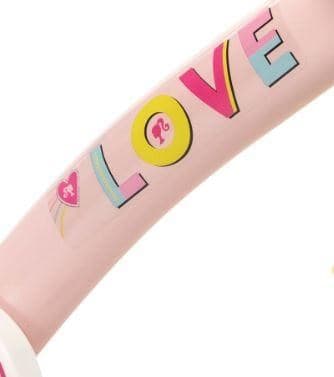 Barncykel 12" Barbie Toimsa 1465 Rosa