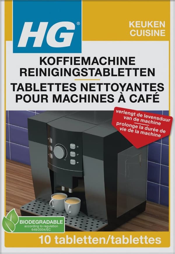 HG Kahvinkeittimen puhdistustabletit