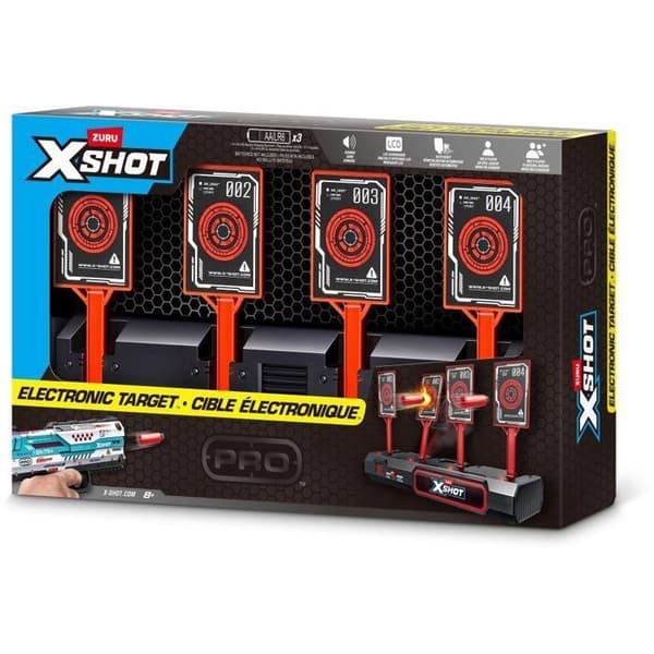 Pistol - ZURU XSHOT - Interaktivt mål