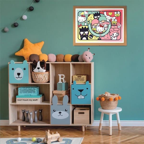 104-bitars pussel - Clementoni - Hello Kitty och vänner - Barnpussel - Från 6 år - Superbitar