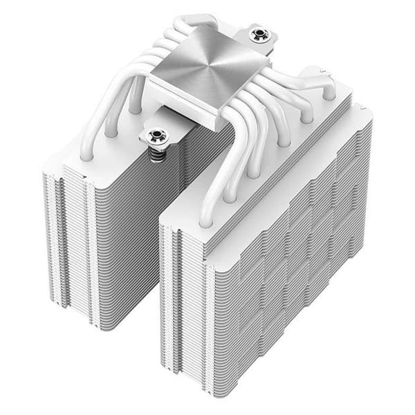 DEEPCOOL Gammaxx AG620 ARGB (Hvid) - A-RGB CPU-køler - 2x120mm