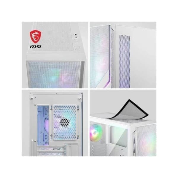 PC-chassi - MSI - 306-7G23W21-HH9 - MAG FORGE 320R AIRFLOW - Vit