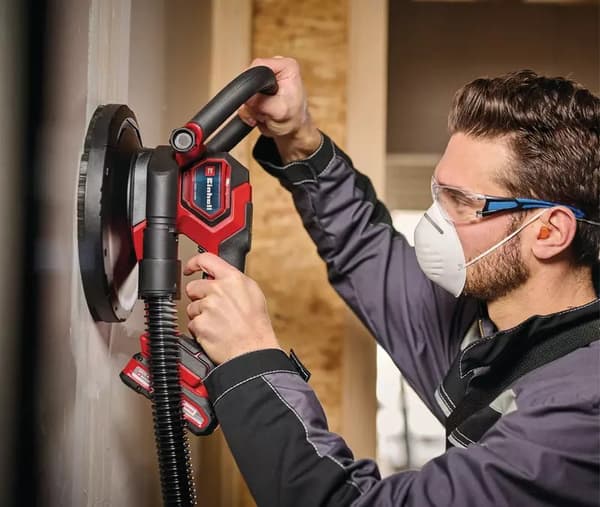 Einhell TP-DWS 18/225 Li BL Gulvsliber 1200 o/min Sort, Rød