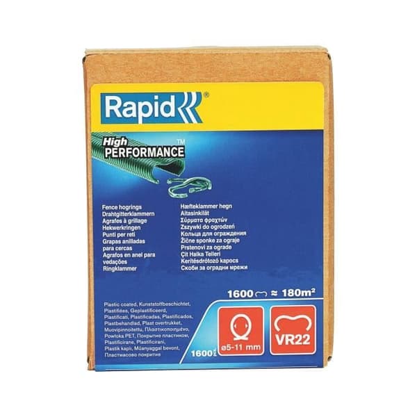 RAPID 1600 niittiä VR22 vihreä