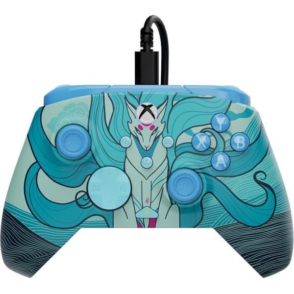 Gamepad - Xbox - Rematch Advanced - Kablet - Blå Kitsune - PC-kompatibel - Turtle Beach