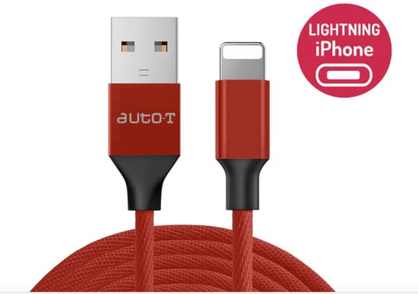Kaapeli - AUTO T - 540346 - USB 2.0 - Lightning