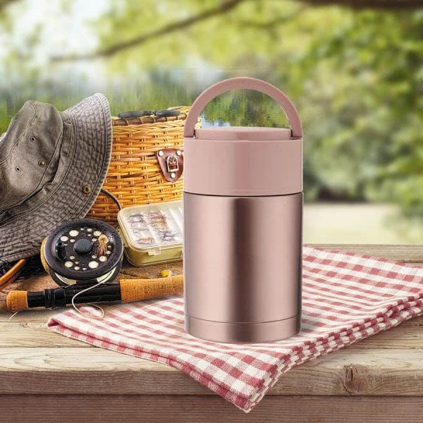 Maestro MR-1636-80 termospullo 800 ml, pinkki