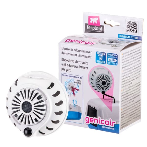 FERPLAST Genicair - automatisk ventilator til kattebakke