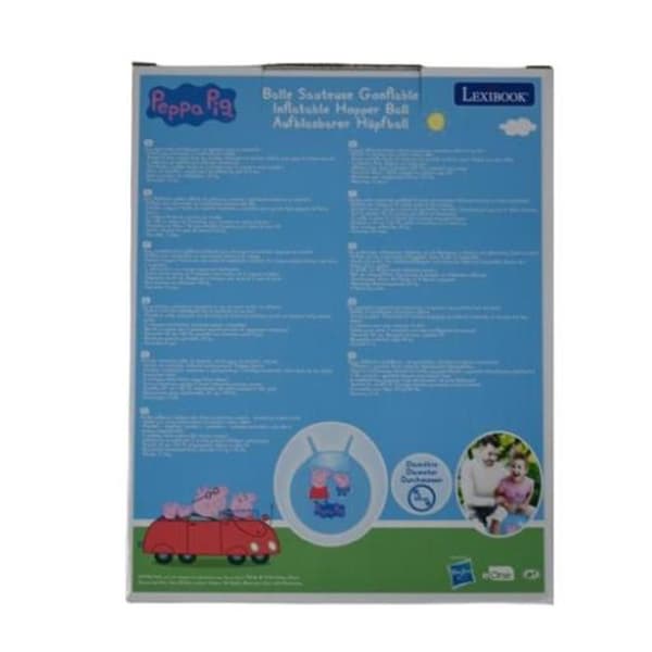 Peppa Pig Uppblåsbar Hoppboll 45cm