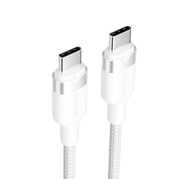 Vention USB-C till C-kabel, flätad, 3A, 480Mbps, 60W, 2m, VH