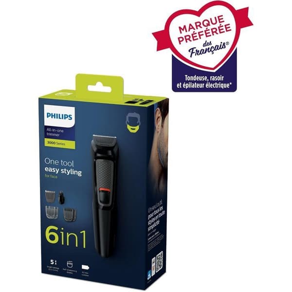 Philips Multigroom Series 3000 MG3710 Ledningsfri Trimmer