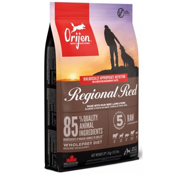 ORIJEN Regional Red - tørfoder til hunde - 6 kg