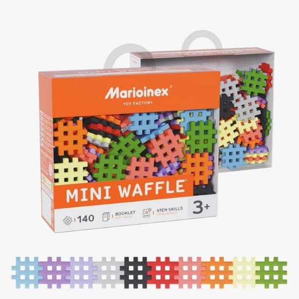 Marioinex Mini Vaffel Byggeklodser Sæt 1, 140 dele