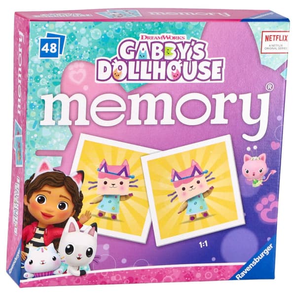 Ravensburger Gabby's Dukkehus Memory 48 Kort