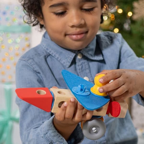 Melissa og Doug køretøjer med 54 dele