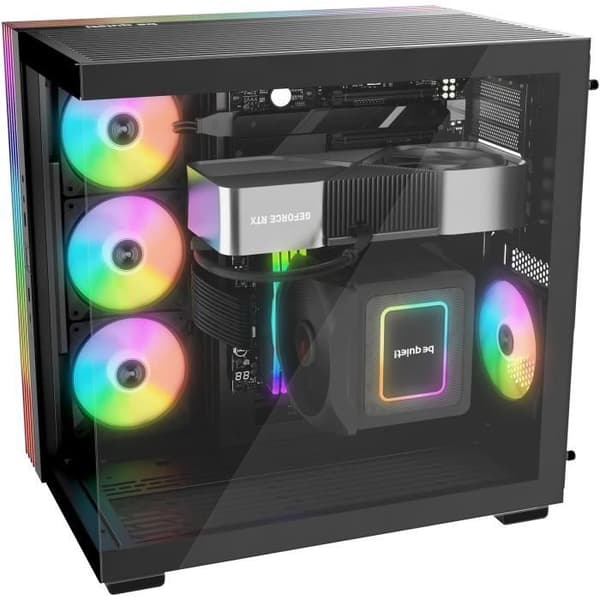 PC-chassi - BE QUIET! - Light Base 600 LX - RGB - Härdat glas - USB 3.0