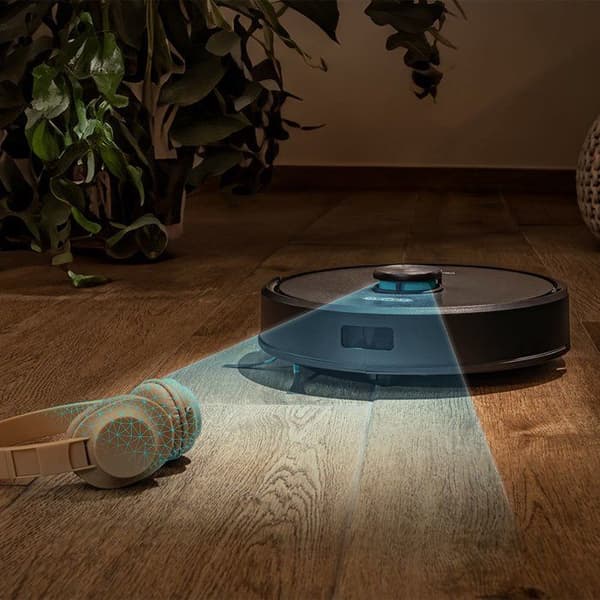 Robotstøvsuger og mopperobot - CECOTEC Conga Y50 - 5000 Pa - Sort