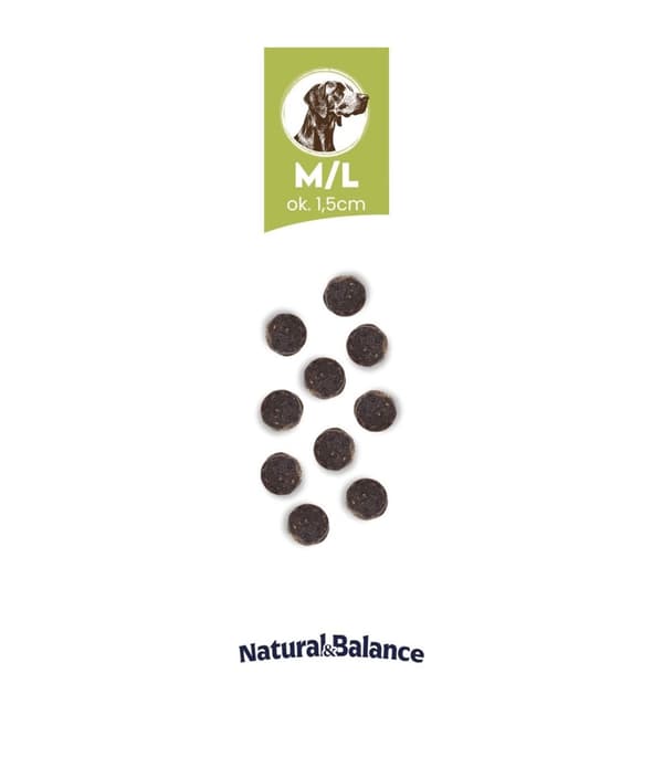 BALTICA Natural & Balance Lamm M/L – torrfoder för hundar – 3 kg