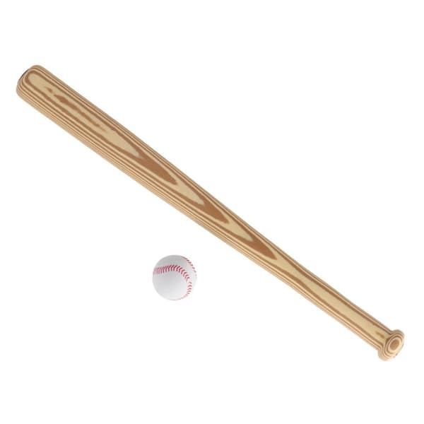 Basebollträ med bollskum