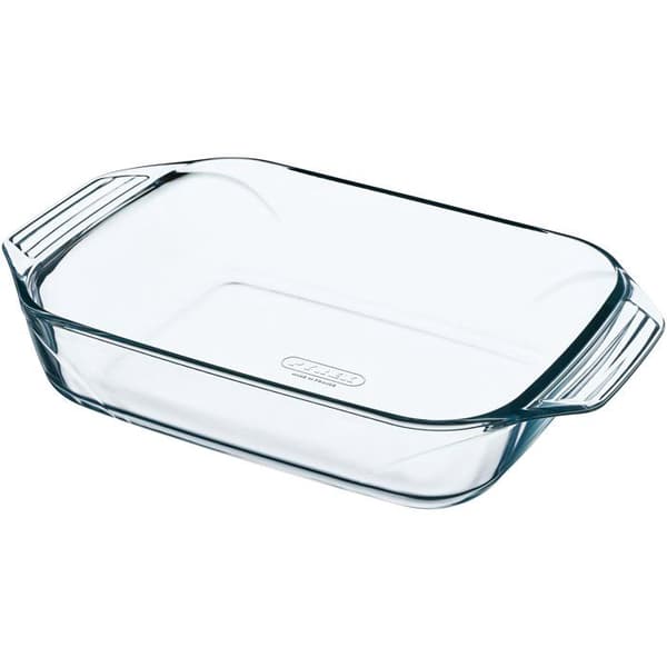 Rektangulært bagefad - PYREX - Lad os dele - 27 x 17 cm - Glas