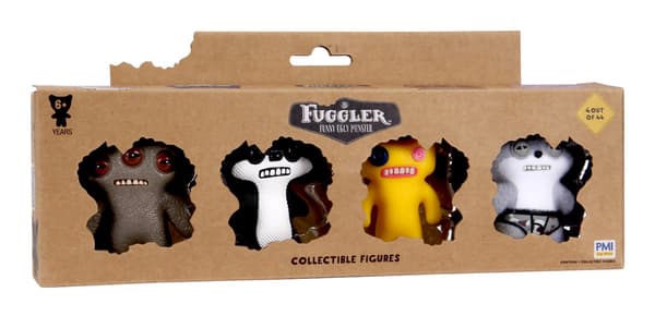 FUGGLER S1 SAMLEFIGURER - 4-PAKKE (ASSORTERET)