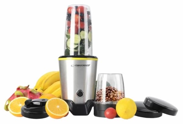 Esperanza EKM028 blender Bordblender 1000 W Sort, Rustfrit stål