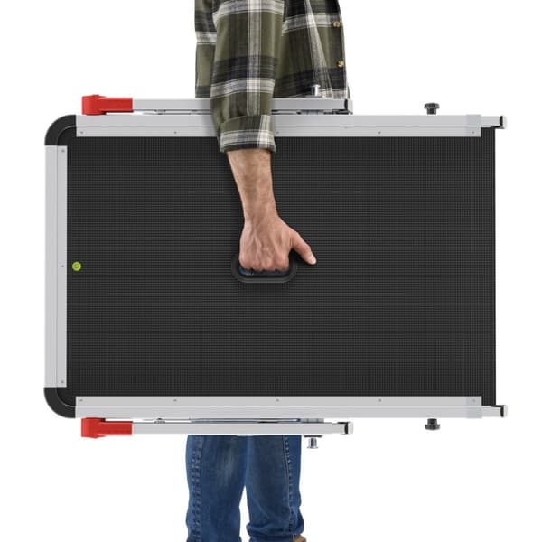 Hailo 9940-301 TP2 Pro Trappeplatform Sølv/Sort