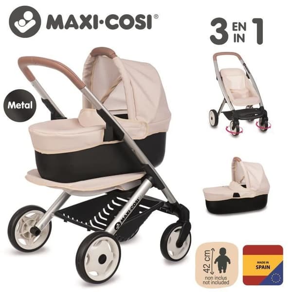 SMOBY Maxi-Cosi Barnvagn Beige i 3 år
