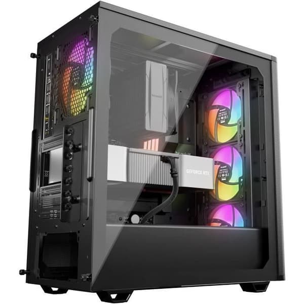 PC-kabinet - BE QUIET! - Pure Base 501 LX - Sort - Midi Tower - ATX