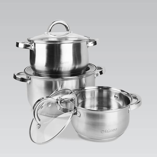 Maestro MR-2120-6L Et sæt potter med 6 elementer