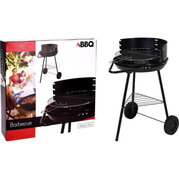 Grillgrill 43x70 cm svart