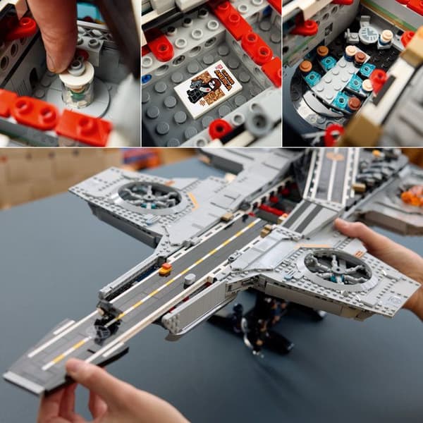 LEGO | Marvel 76354 SHIELD Helicarrier - Avengers-sæt til voksne - Modelfly