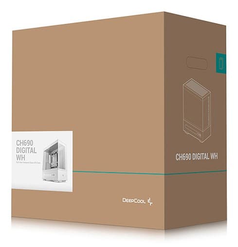 DeepCool CH690 -torni, valkoinen