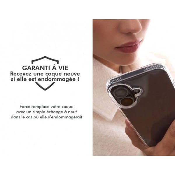 FC Pulse-cover - iPhone 17 - Gennemsigtig - OFG