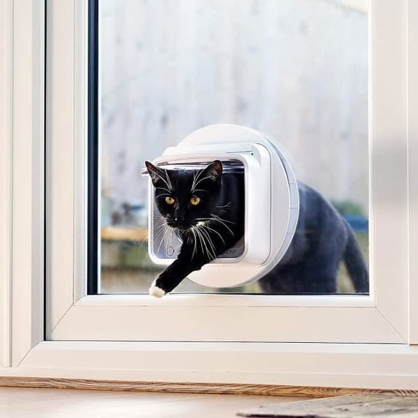 SUREFLAP Chatiere Connect Smart Chip + Hub - iDSCFWTB1 - Hvid