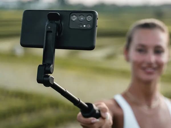 Quad Lock® stativ / selfiepinne svart