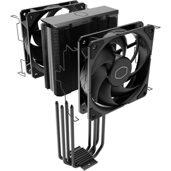PC-køling - COOLER MASTER - RR-S4KK-25DN-R1 - Hyper 212 Sort
