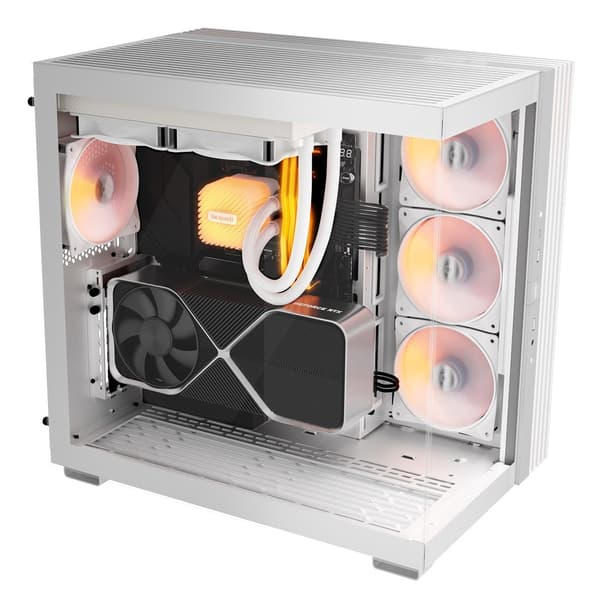 be quiet! LIGHT BASE 600 DX valkoinen MIDI-torni