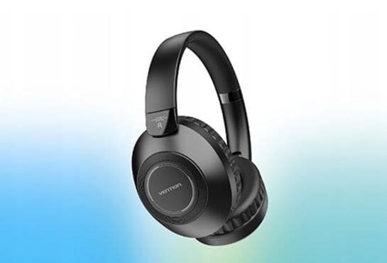 Vention SoundMate BT 5.3 trådløse hovedtelefoner, sort