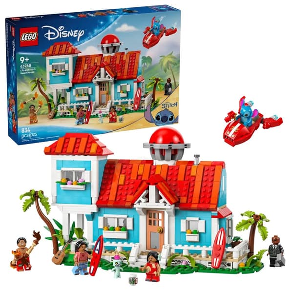 LEGO DISNEY 43268 Lilo ja Stitch Rantahuvila
