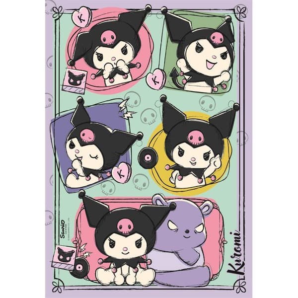 CLEMENTONI - 500-bitars pussel - Kuromi - 35622