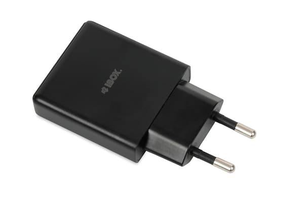 iBOX C-43 Slim GaN PD30W -seinälaturi, musta