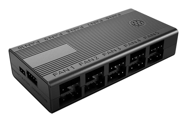 Mars Gaming MFHUB computerkølesystemdel/tilbehør Adresserbar RGB-controller