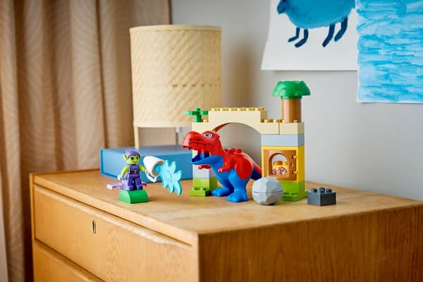 LEGO DUPLO 10463 Dinosaur Spidey-Rex mod Green Goblin
