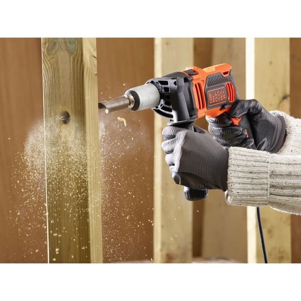 Borehammer - BLACK & DECKER - BEH850K - Elektrisk - 2 hastigheder - 850W