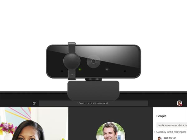 Lenovo 310 webcam 1920 x 1080 pixels USB 2.0 Sort