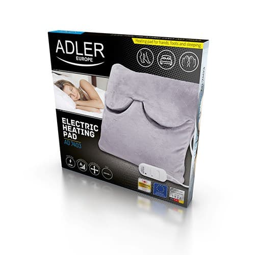 Adler AD 7403 sähköinen jalanlämmitin 80 W harmaa