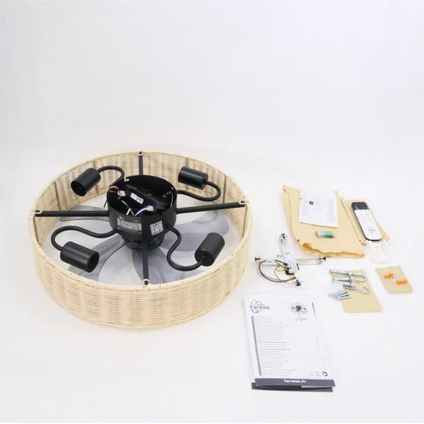Loftventilator - FARELEK - Alyzia 40 cm - DC-motor