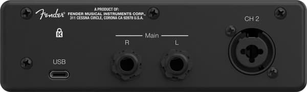 Fender Quantum LT 2 - USB-C ljudgränssnitt