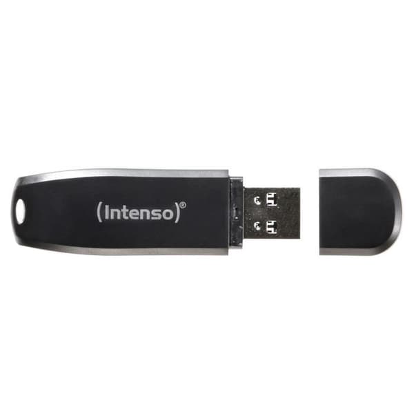 Bærbar 2,5-tommer harddisk - HDD 3.2 + USB - INTENSO - 2 TB + 64 GB
